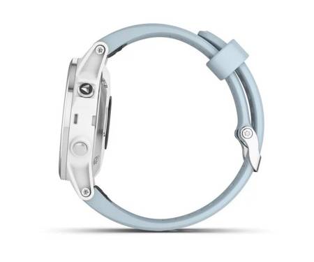 Смарт-часы Garmin Fenix 5S Plus White with Sea Foam Band (010-01987-23)
