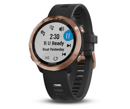 Смарт-часы Garmin Forerunner 645 Music Black with Rose Gold Hardware