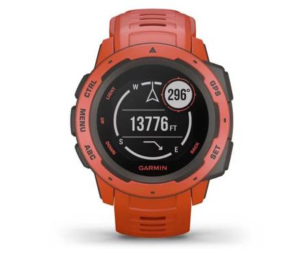 Смарт-часы Garmin Instinct Flame Red (010-02064-02)