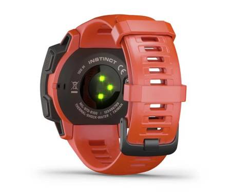 Смарт-часы Garmin Instinct Flame Red (010-02064-02)