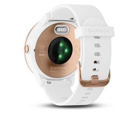 Смарт-часы Garmin Vivoactive 3 White with Rose Gold Hardware White (010-01769-07)
