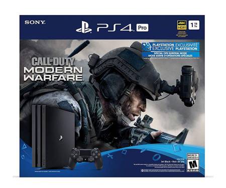 Sony Playstation 4 Pro 1TB+Call of Duty: Modern Warfare