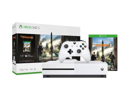 Игровая приставка Microsoft Xbox One S 1TB + Tom Clancy s The Division 2