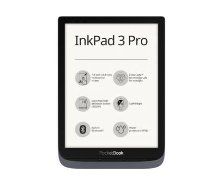 Электронная книга с подсветкой Pocketbook InkPad 3 Pro Metallic Gray PB740-2-J-WW