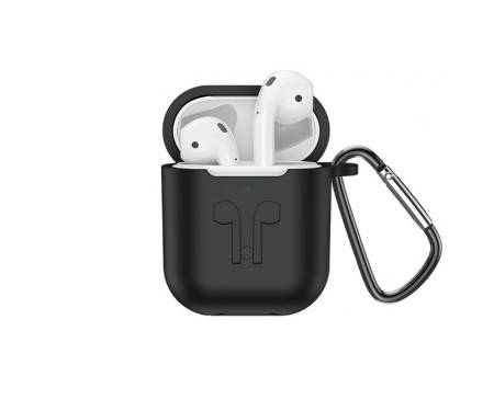 Наушники Hoco ES32 Original White with wireless charging case Black (4197-01)