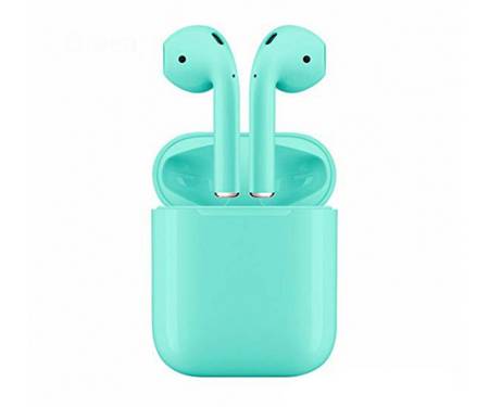 Наушники Airpods TWS I12 Turquoise
