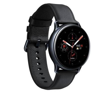 Смарт-часы Samsung Galaxy Watch Active 2 LTE 40mm Black Stainless steel