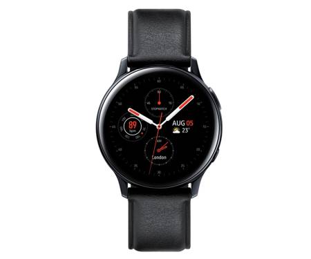 Смарт-часы Samsung Galaxy Watch Active 2 LTE 44mm Black Stainless steel