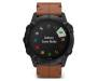Спортивные часы Garmin Fenix 6X Pro Sapphire Black DLC with Chestnut Leather Band (010-02157-14)
