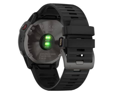Спортивные часы Garmin Fenix 6X Pro Sapphire Carbon Grey DLC with Black Band (010-02157-11/10)