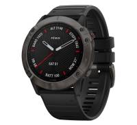 Спортивные часы Garmin Fenix 6X Pro Sapphire Carbon Grey DLC with Black Band (010-02157-11/10)