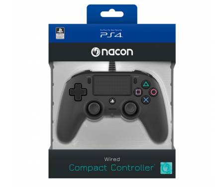 Геймпад Nacon Compact Controller Black PS4
