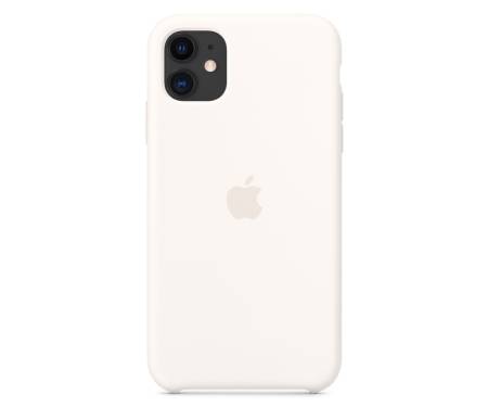 Чехол для Apple iPhone 11 Silicone Case White (MWVX2)