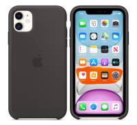Чехол для Apple iPhone 11 Silicone Case Black (MWVU2)