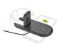 Беспроводное зарядное устройство AirPower 2 IN 1 Wireless Charger for iPhone and Apple Watch Black