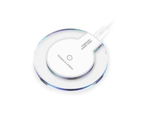 Беспроводное зарядное устройство Crystal Pad Q7 5V 1A White