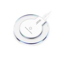 Беспроводное зарядное устройство Crystal Pad Q7 5V 1A White
