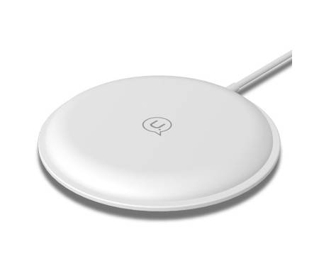 Беспроводное зарядное устройство Usams Round Wireless Fast Charging 10W White (US-CD30)