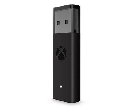 Беспроводной адаптер для геймпада Xbox One Microsoft Wireless Adapter for Windows 10