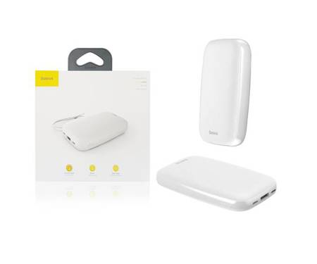 Внешний аккумулятор Baseus Mini Q 10000mAh PPALL-XQ02 White