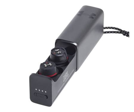 Наушники JBL UA True Wireless Flash Black (UAJBLFLASHBLK)