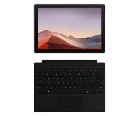 Ноутбук Microsoft Surface Pro 7 Platinum with Black Surface Pro Type Cover (QWU-00001)