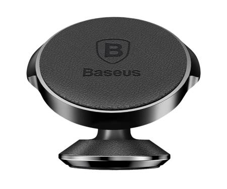 Автодержатель Holder Baseus Small Ears Series Vertical Magnetic Bracket Leather Type Black