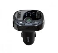 Автомобильное зарядное устройство Baseus Bluetooth FM Launcher Standart Edition 2.4A 2USB Back
