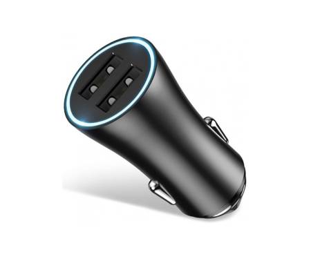 Автомобильное зарядное устройство Baseus Golden Contactor Dual U Intelligent Car Charger Black (CCAL-DZ01)