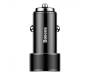 Автомобильное зарядное устройство Baseus Small Screw Dual-USB Quick Charge Car Charger 36W Black (CAXLD-B01)