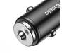 Автомобильное зарядное устройство Baseus Small Screw Dual-USB Quick Charge Car Charger 36W Black (CAXLD-B01)