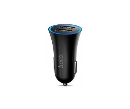 Автомобильное зарядное устройство Hoco UC204 Car Charger 2USB 2.4A Black