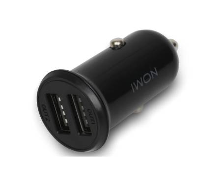 Автомобильное зарядное устройство Nomi CC05232 3,4A Black (442114)