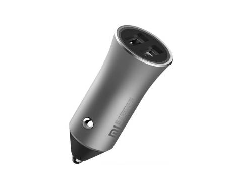 Автомобильное зарядное устройство Xiaomi Car Charger QC 3.0 18W Silver (CC05ZM, GDS4104GL)
