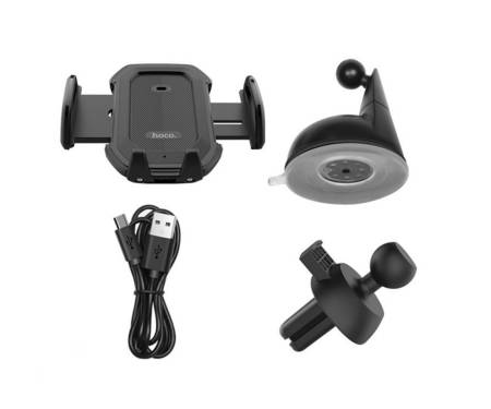 Автомобильный держатель Hoco CA32 Platinum infrared auto-induction in-car phone holder Blue