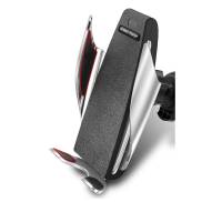 Автомобильный держатель WUW W08 Automatic with QI charge 2.1A Black