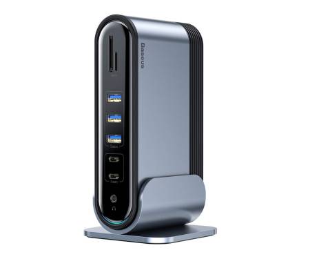 Адаптер HUB Baseus Working Station Multifunctional (CAHUB-BG0G)