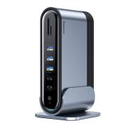Адаптер HUB Baseus Working Station Multifunctional (CAHUB-BG0G)