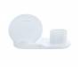 Беспроводная зарядная станция Sonder 3 в 1 Qi Wireless Fast Charging White