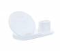 Беспроводная зарядная станция Sonder 3 в 1 Qi Wireless Fast Charging White