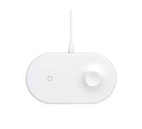 Беспроводное зарядное устройство Baseus Smart 2in1 QI Wireless Charge White (WX2IN1-02)