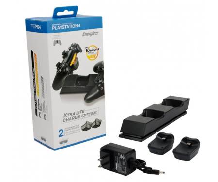 Зарядная станция для PS4 PDP Energizer+дополнительные аккумуляторы