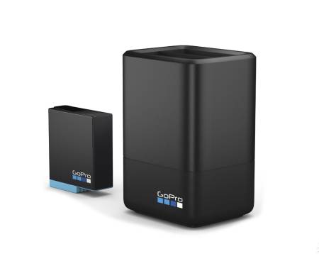 Зарядное устройство для двух аккумуляторных батарей HERO6/7/8 GoPro Dual Battery Charger+Battery (AJDBD-001-EU)