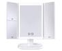 Зеркало для макияжа с LED освещением BESTOPE White (BP03005-WHE)