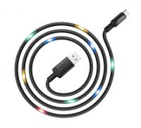Кабель Hoco U63 Spirit charging data cable for Micro Black