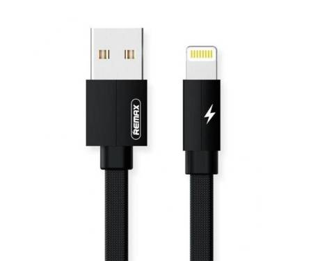 Кабель USB 2.0 AM to Lightning 1.0m Kerolla black Remax (RC-094I1M-BLACK)