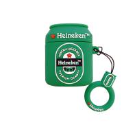 Чехол для Airpods 2 Silicone Case Heineken