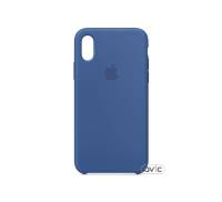 Чехол для Apple iPhone XS Silicone Case Delft Blue Copy
