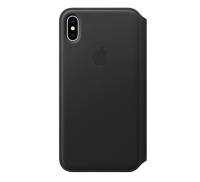 Чехол для Apple iPhone XS Max Leather Folio Black (MRX22)