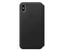 Чехол для Apple iPhone XS Max Leather Folio Black (MRX22)